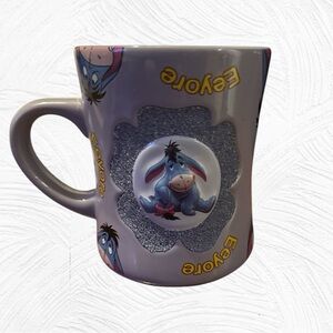 Eeyor Disney Purple Glitter Mug